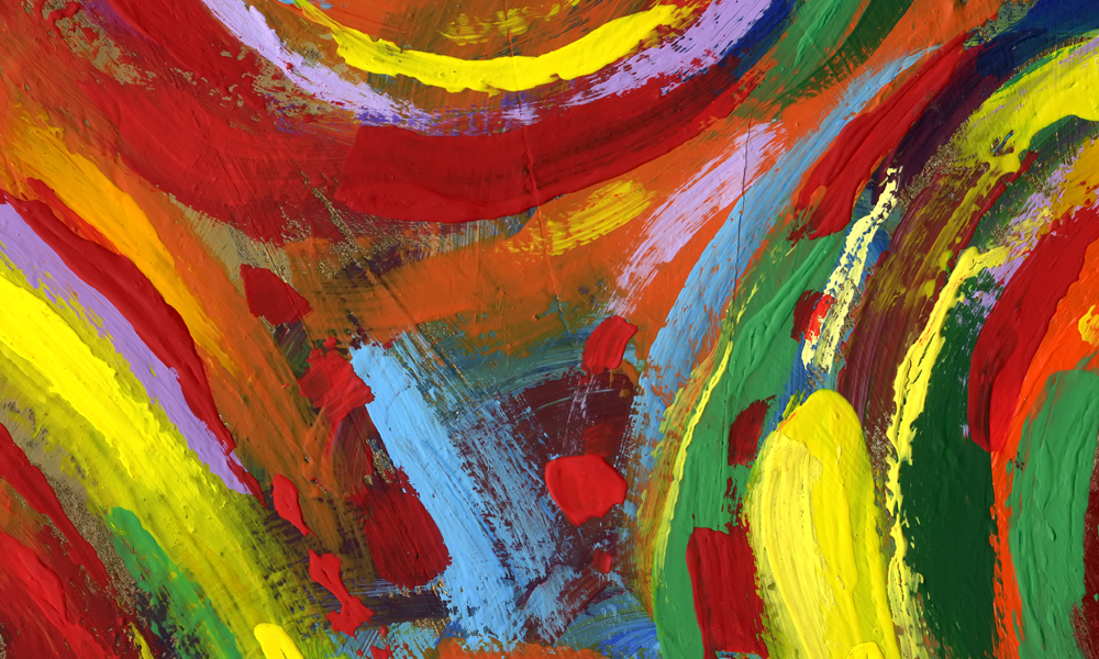 Abstract Art Acrylic Painting Class | Art Workshop Singapore