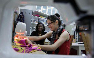 Woman Starts Sewing Club