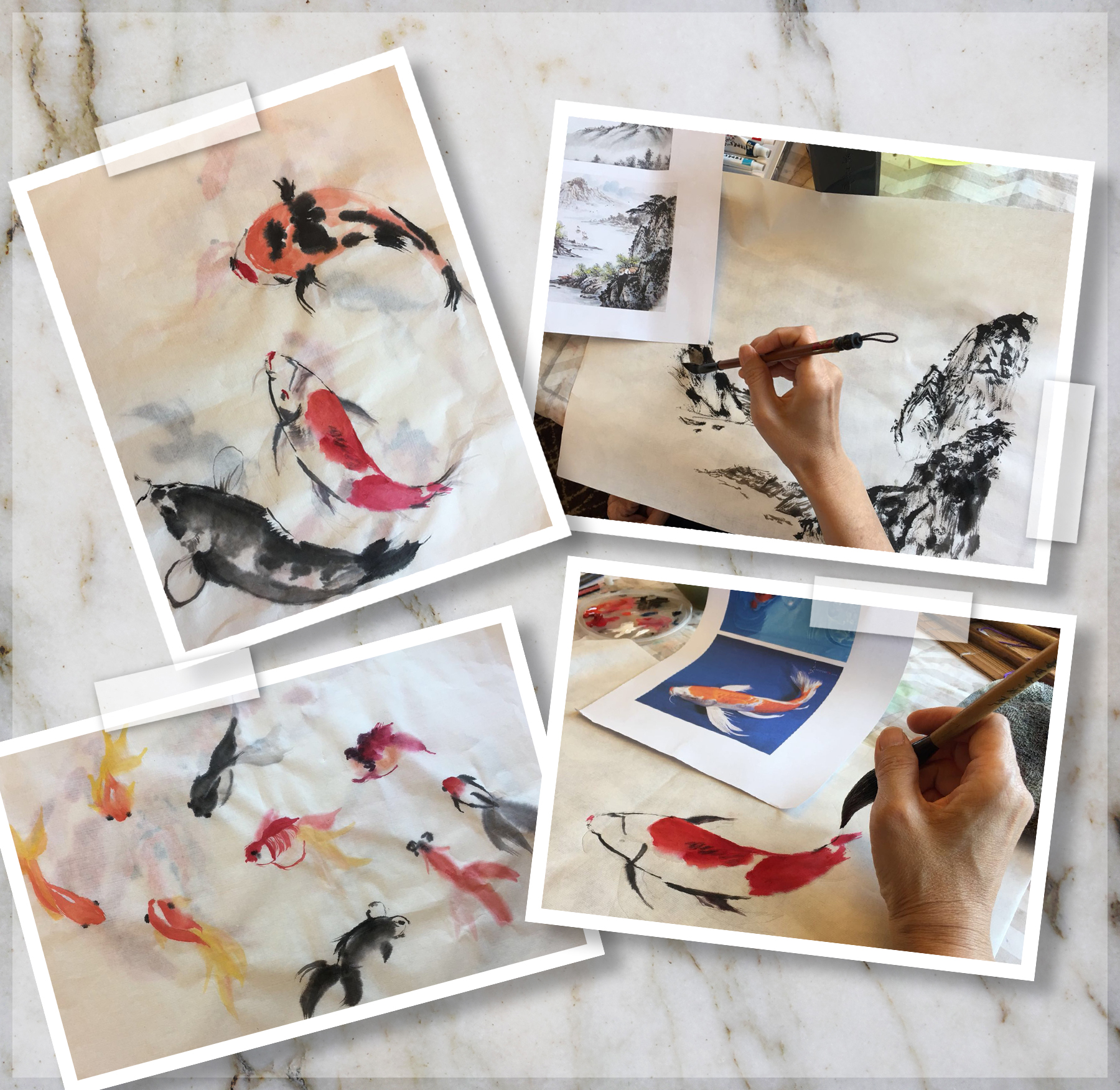 Chinese Brush Painting Classes Singapore