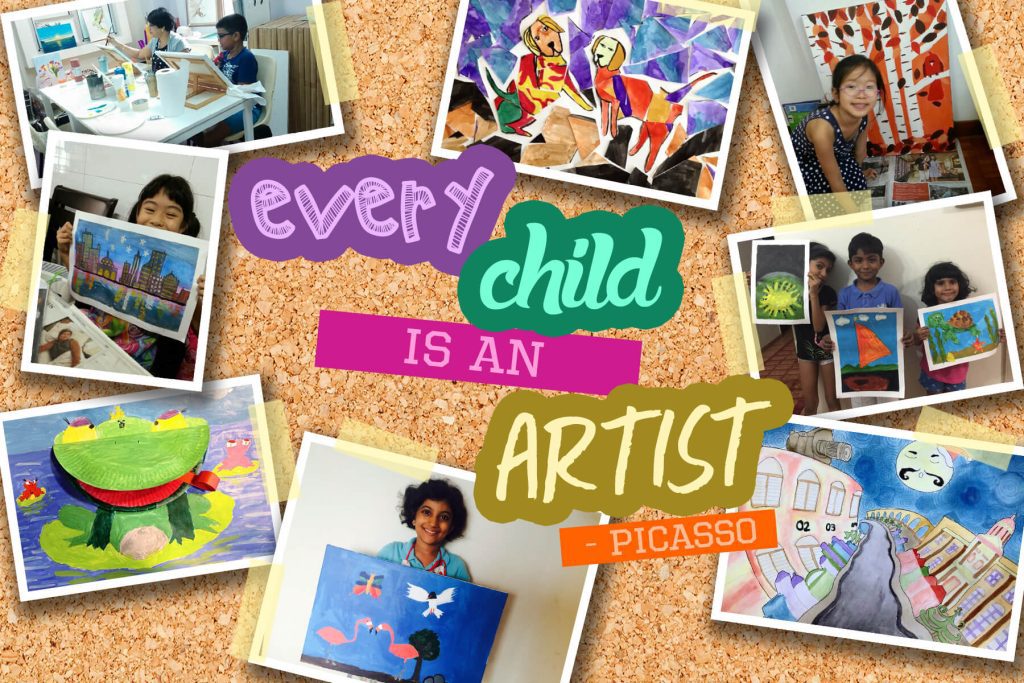 Kids Children Art Workshop Singapore SgArtClass