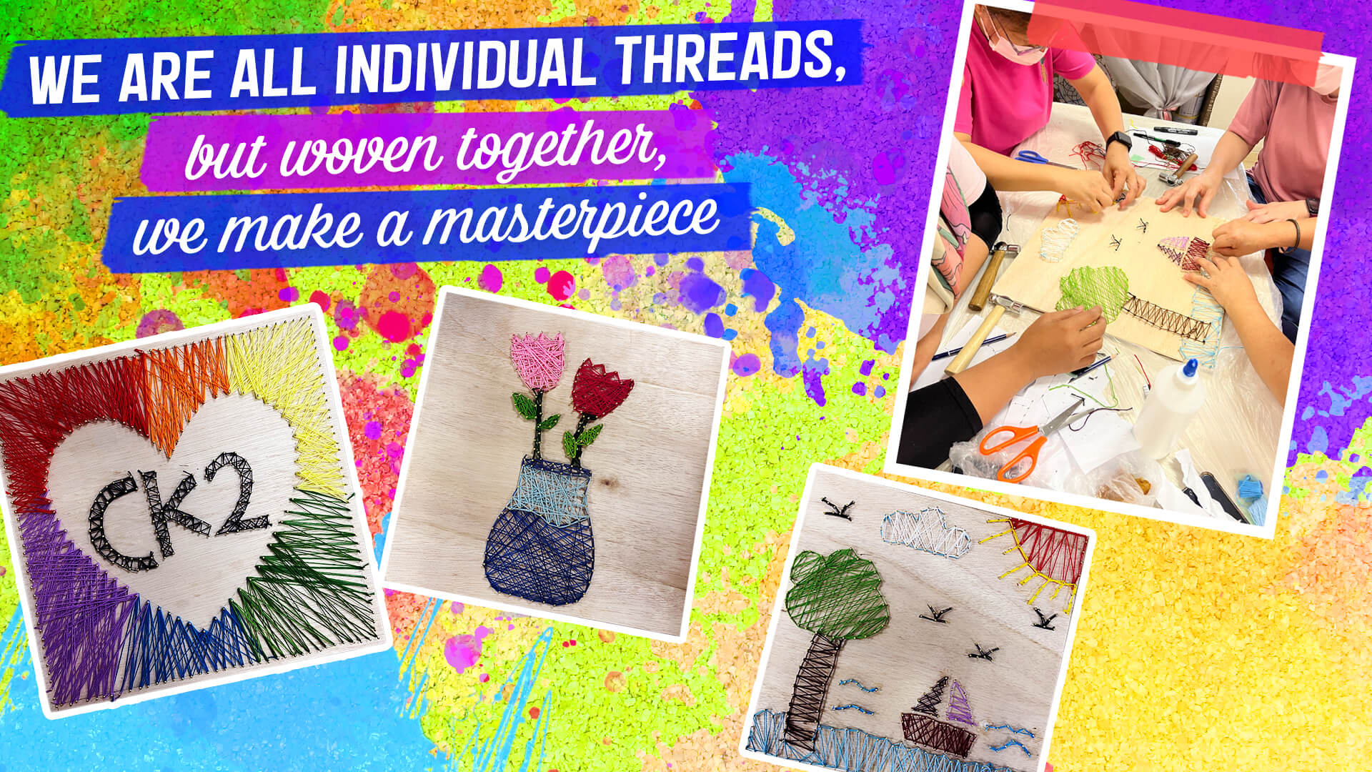 String Art Workshop | DIY Workshop - Team Bonding Ideas